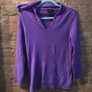 Cashmere hoodie sweater
